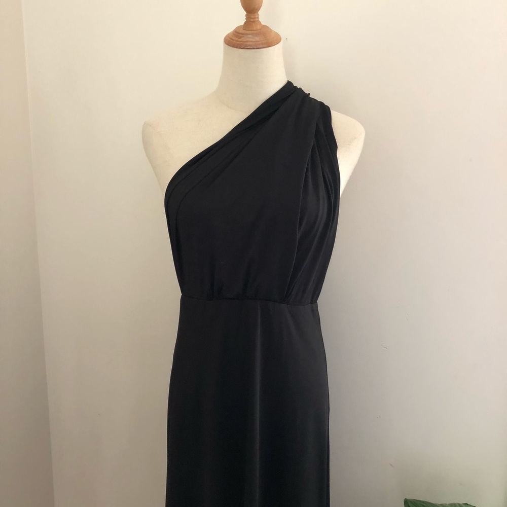 AVA Infinity Dress or Convertible Dress, Black, maxi length, spandex, Size 10 - Picture 13 of 15
